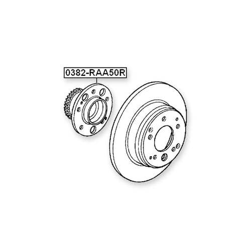 Acura Rl KA9 Rear Wheel Hub