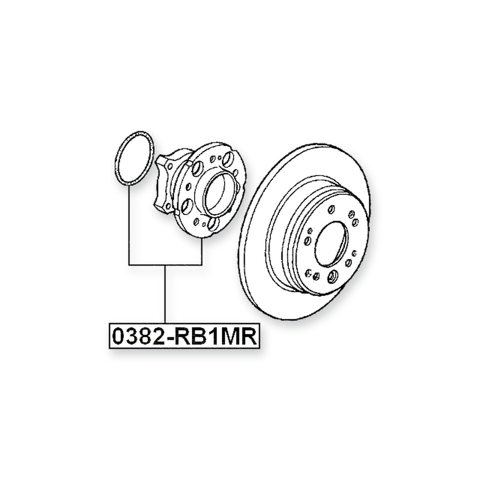 Honda Accord TF1 Rear Wheel Hub
