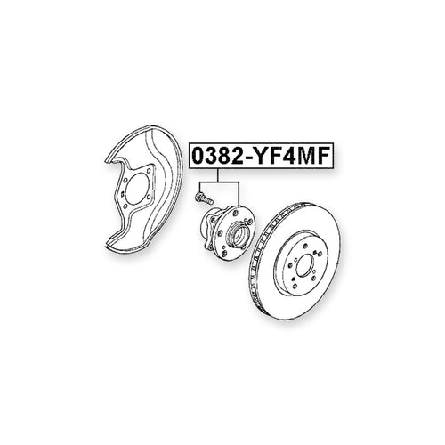 Acura Mdx YD2 Front Wheel Hub