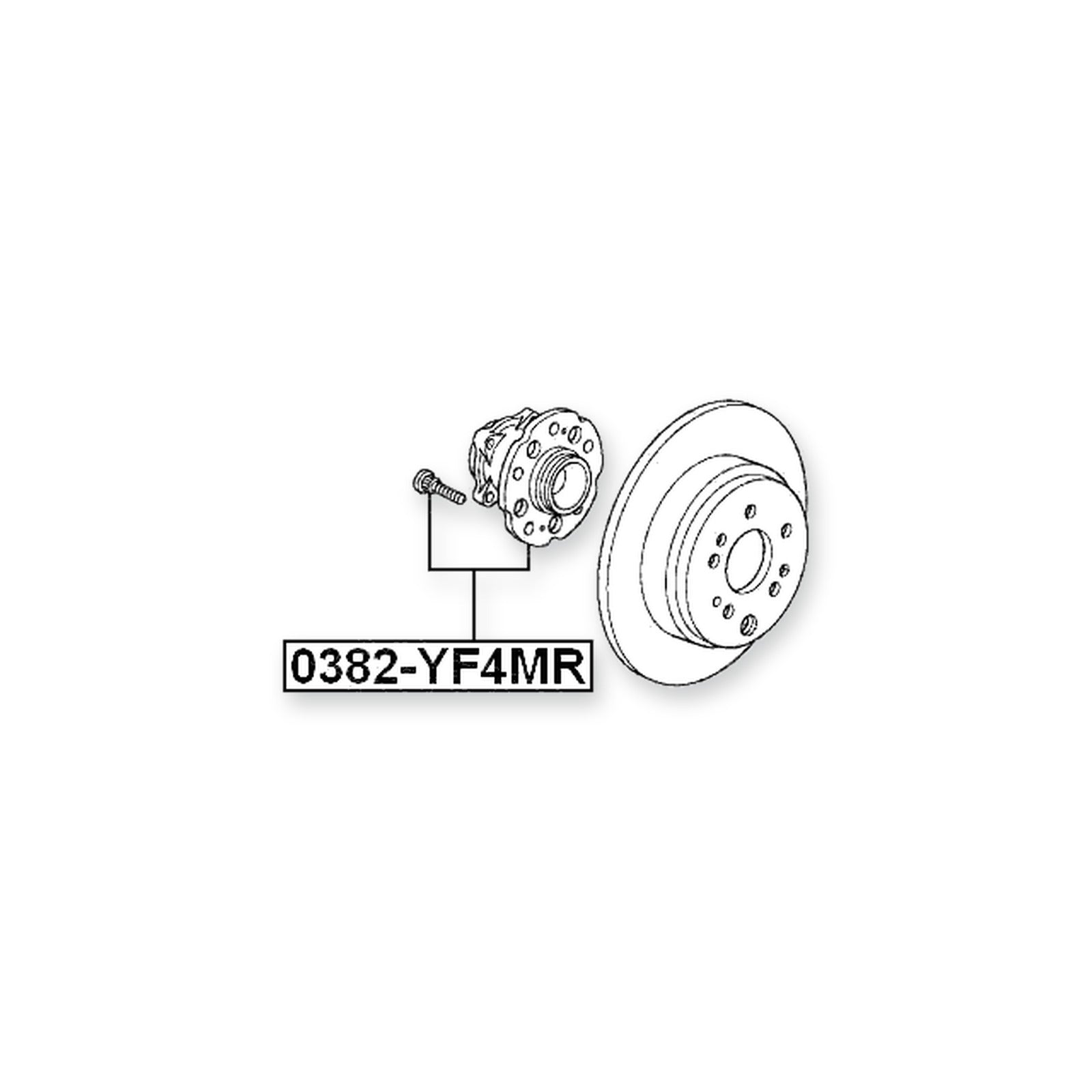 Acura Mdx YD2 Rear Wheel Hub