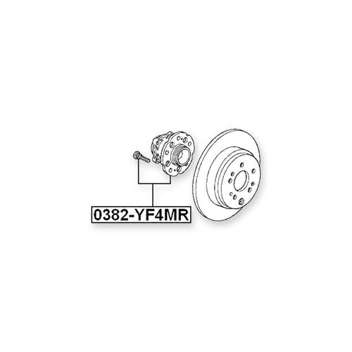 Acura Mdx YD2 Rear Wheel Hub