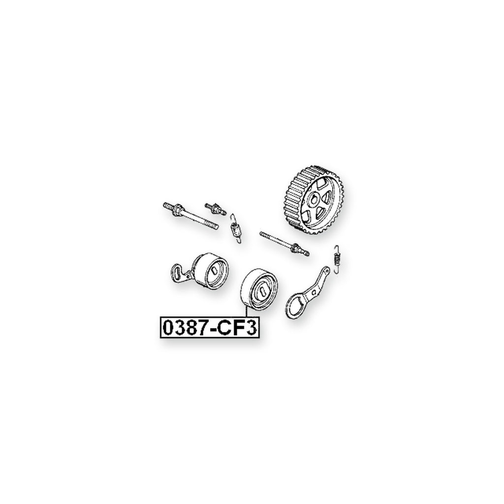 Acura Cl YA1 Tension Pulley
