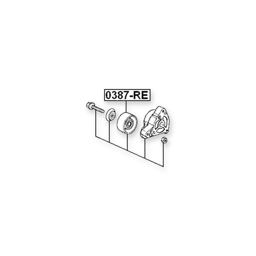 Acura Rdx TB1 Tension Pulley