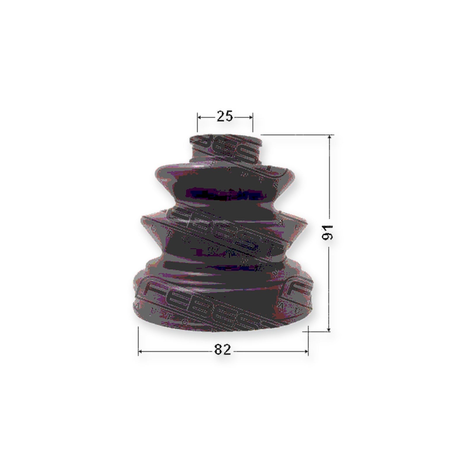 Toyota Camry Inner Boot CV Joint Kit 82X91X25 & More
