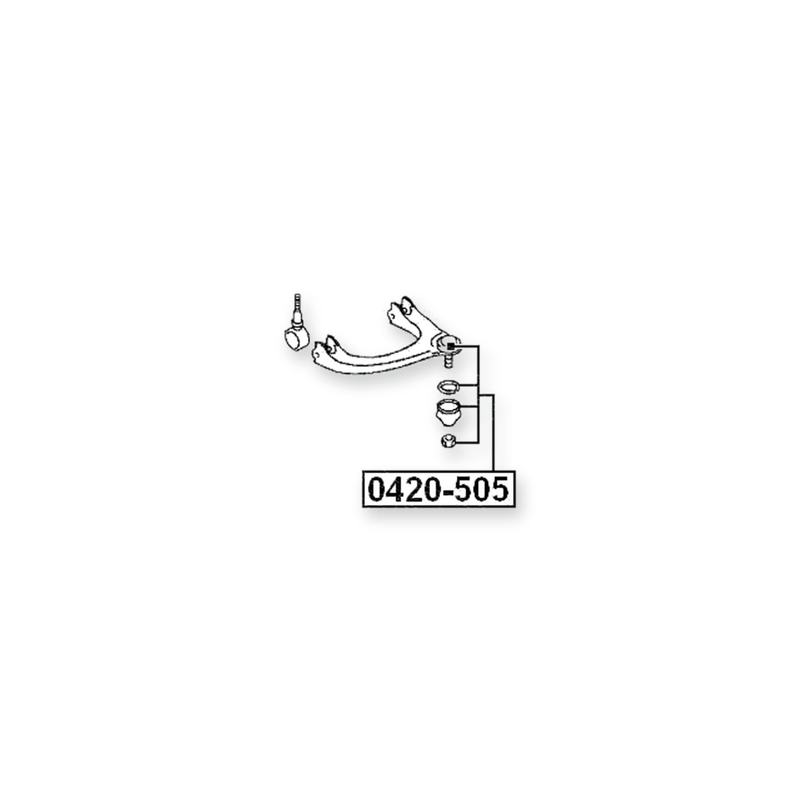 Chrysler Avenger/ Talon/ Sebrin Front Upper Ball Joint Arm