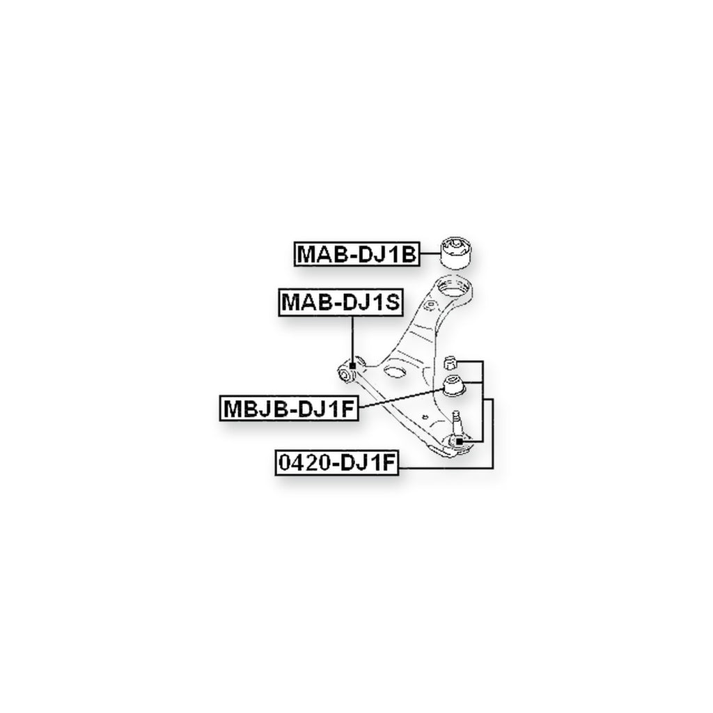 Mitsubishi Eclipse Front Lower Ball Joint Arm