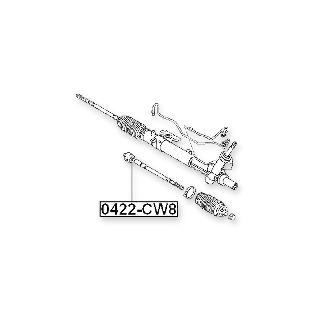 Citroen C3 Front Steering Tie Rod 2011-on