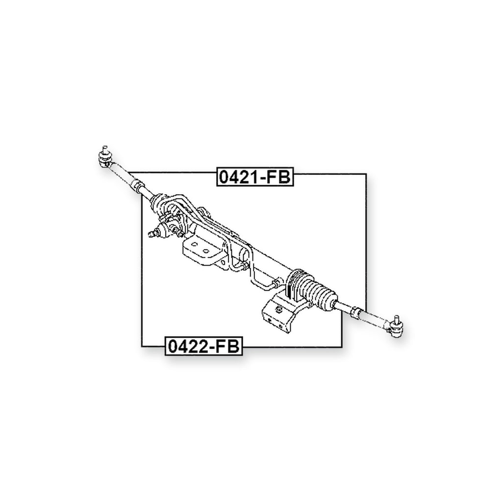 Mitsubishi Canter FB70AB Front Steering Tie Rod