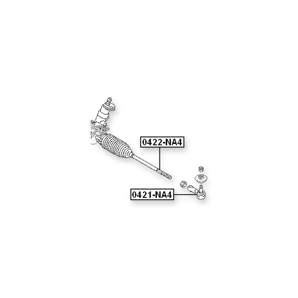 Honda Odyssey Front Steering Tie Rod