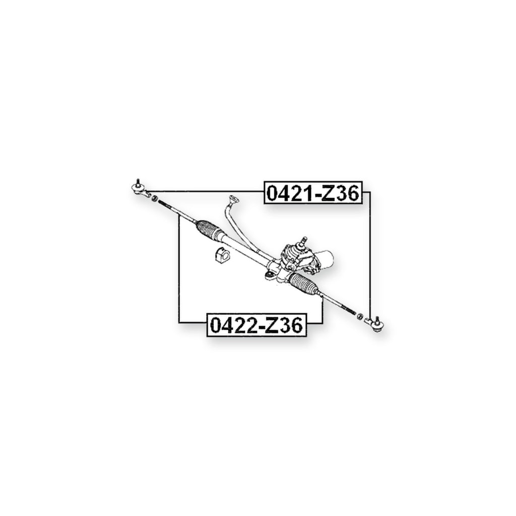 Mitsubishi Colt Z21A/Z22A/Z23A/Z2 Front Steering Tie Rod