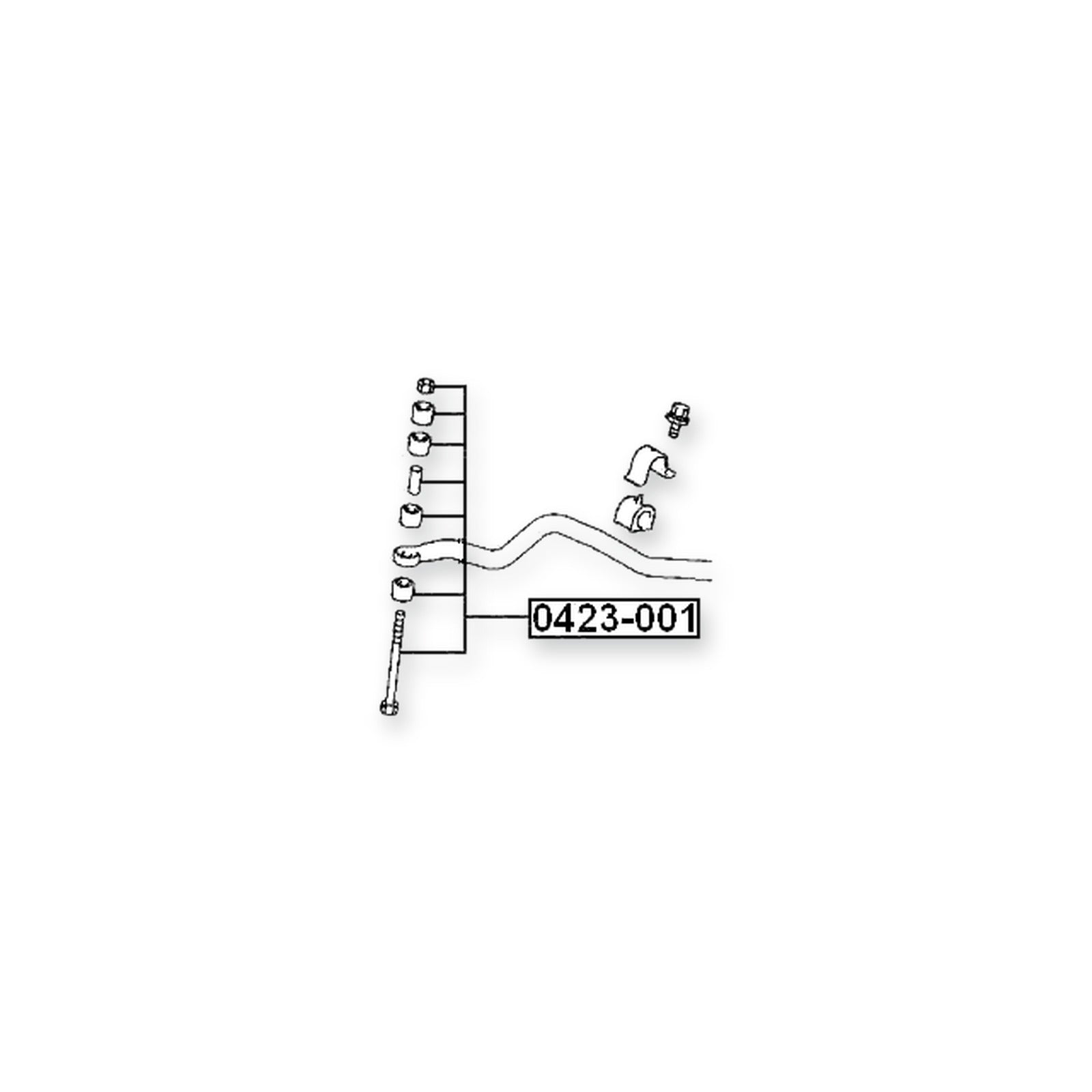 Chery Fora A21 Front Sway Bar Link