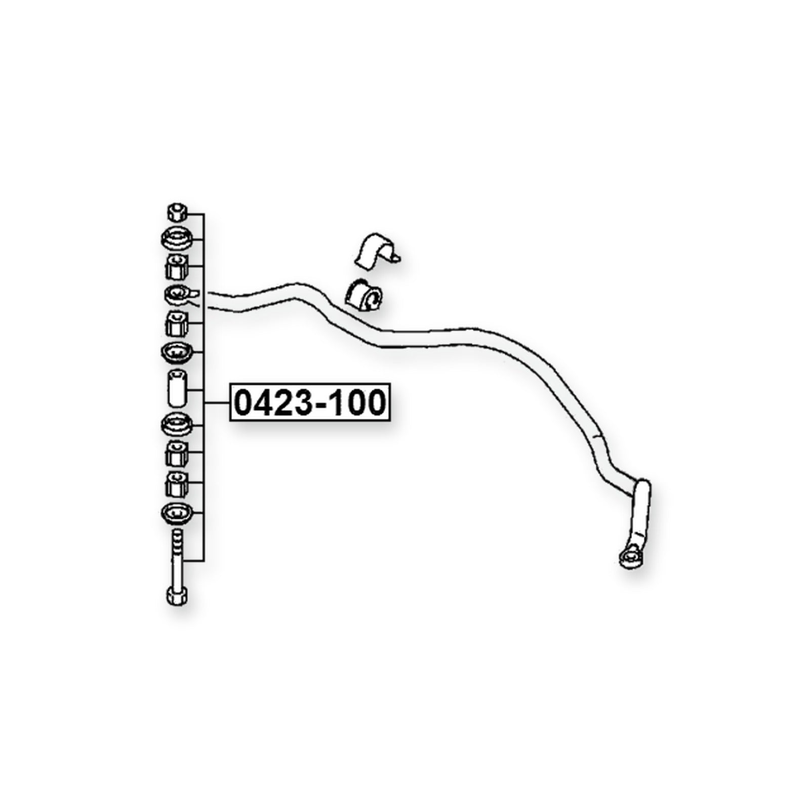 Chrysler Import Rear Sway Bar Link