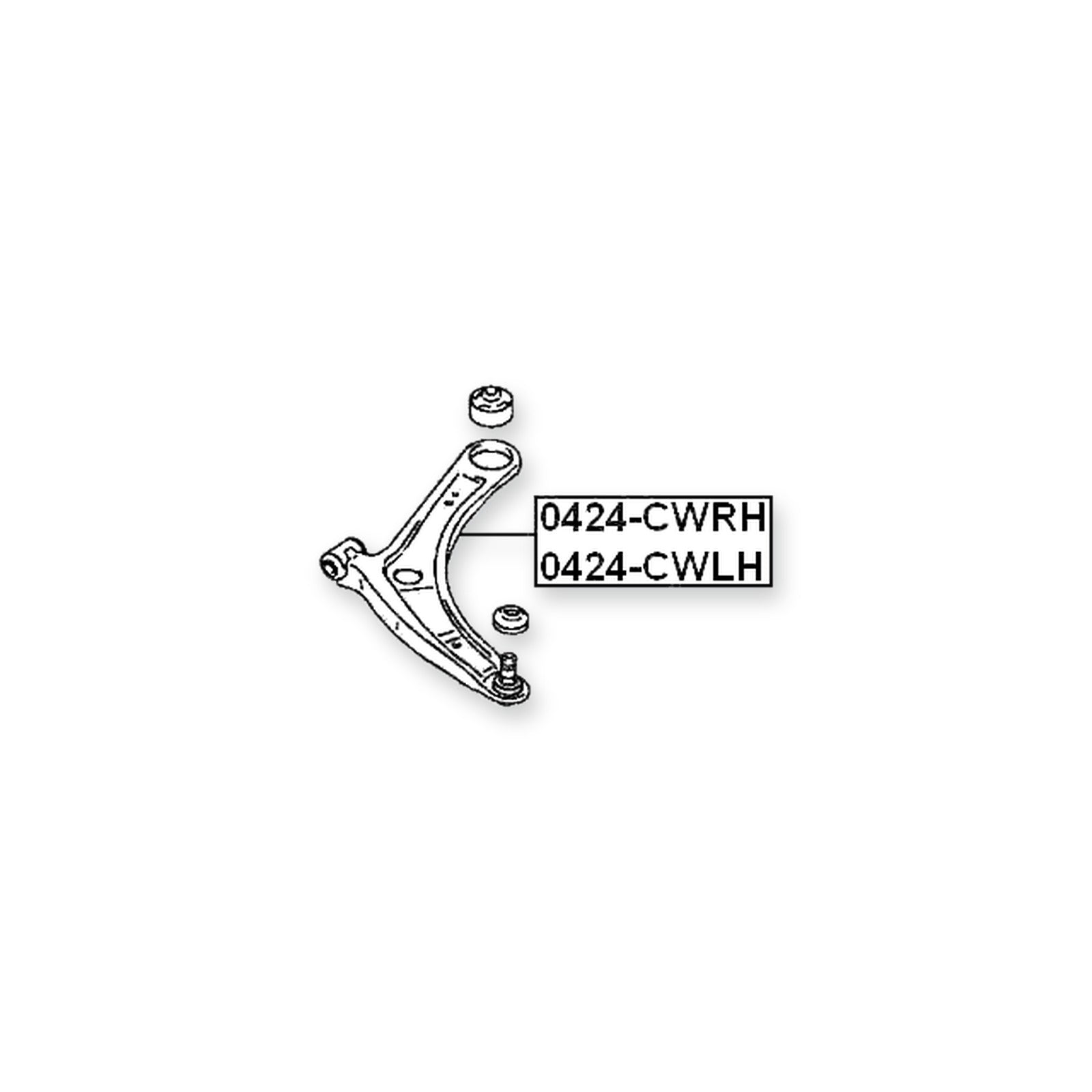 Mitsubishi Asx Front Left Control Arm