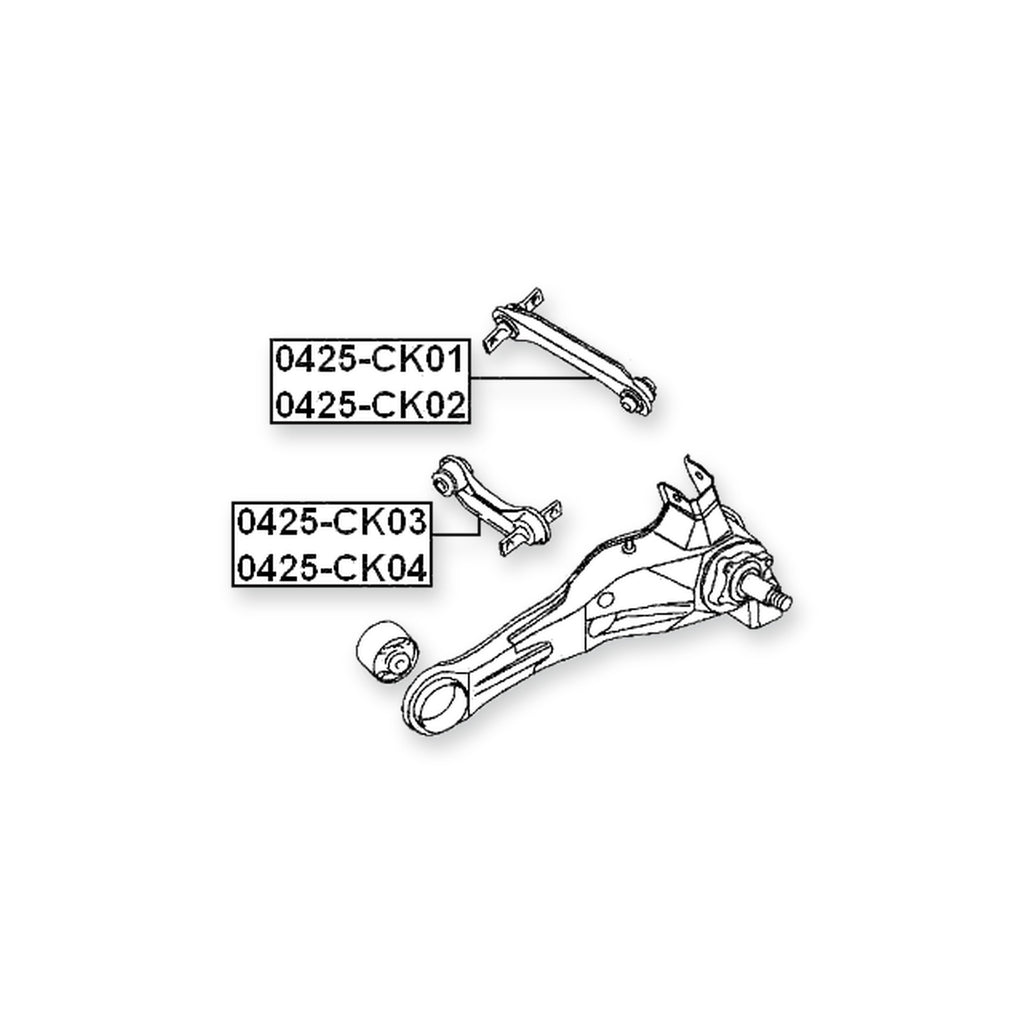 Mitsubishi Carisma DA1-6A Rear Right Transverse Link