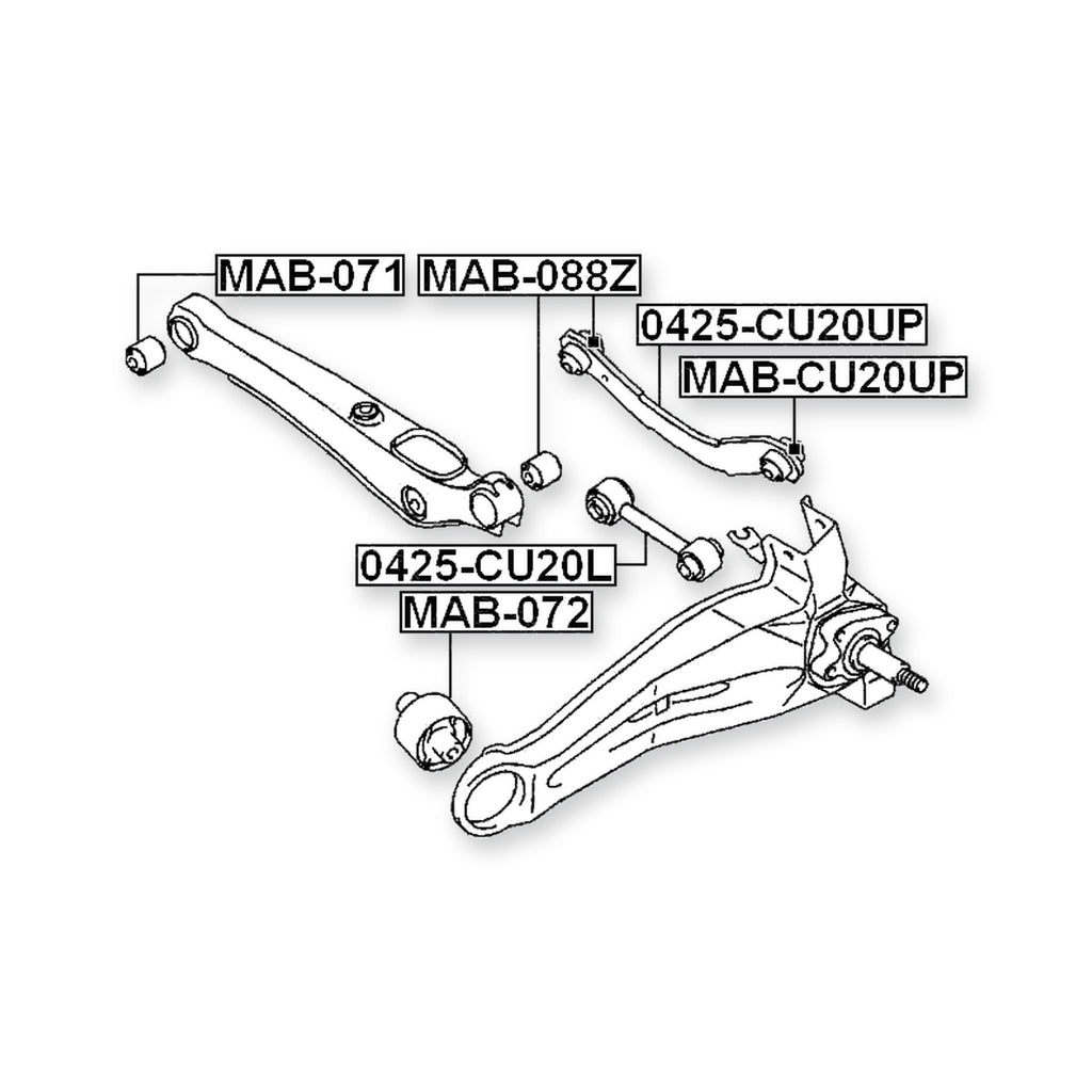 Mitsubishi Airtrek Rear Upper Transverse Link