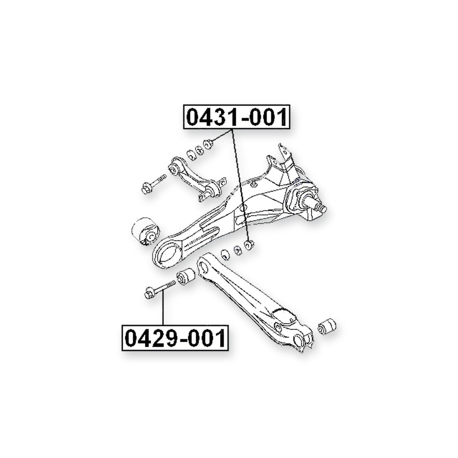 Mitsubishi Airtrek Camber Adjusting Eccentric Bolt & More