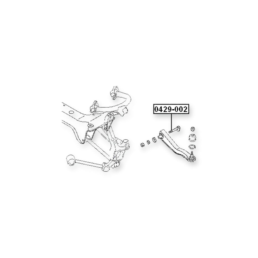 Mitsubishi Diamante Camber Adjusting Eccentric Bolt & More