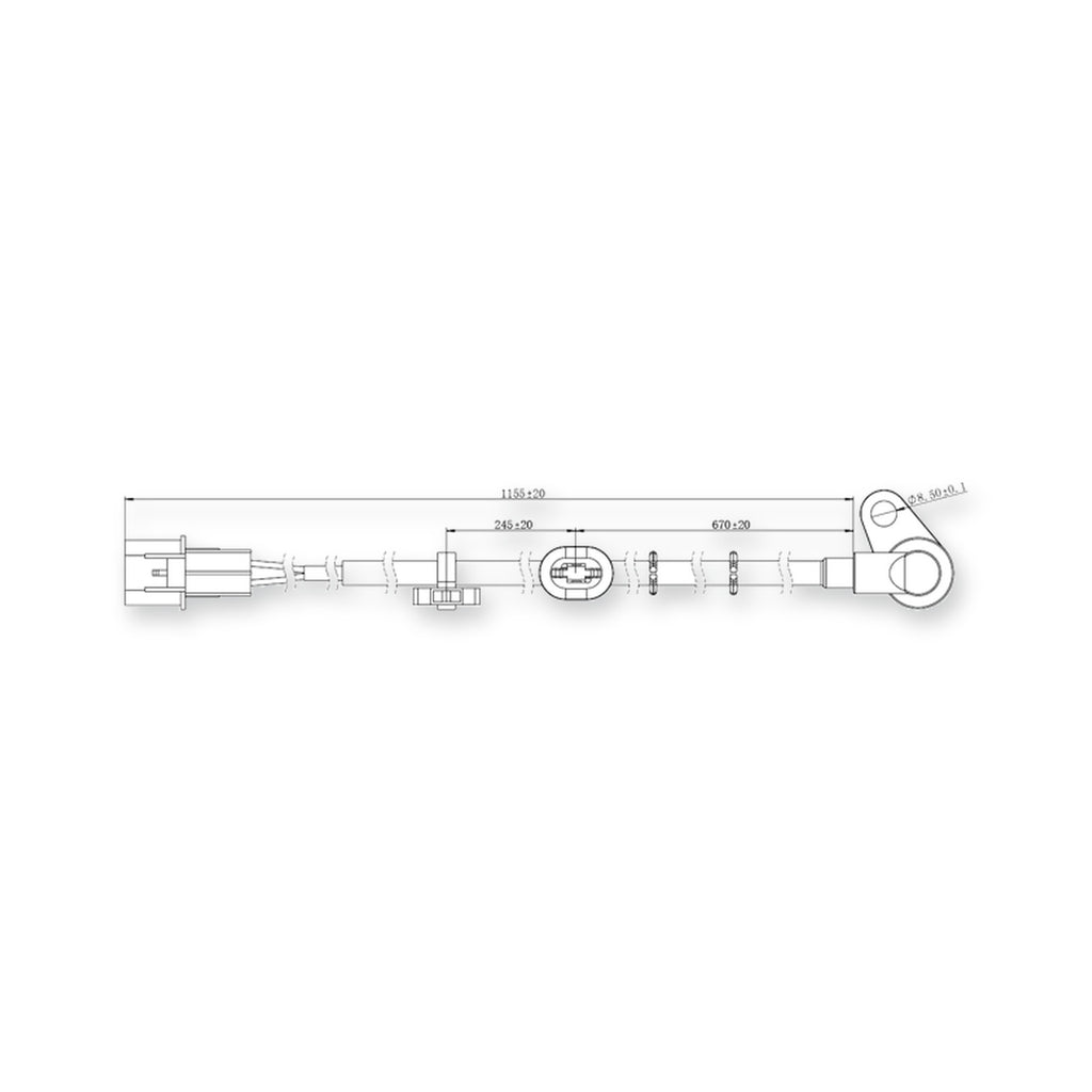 Mitsubishi Airtrek Front Left Abs Sensor
