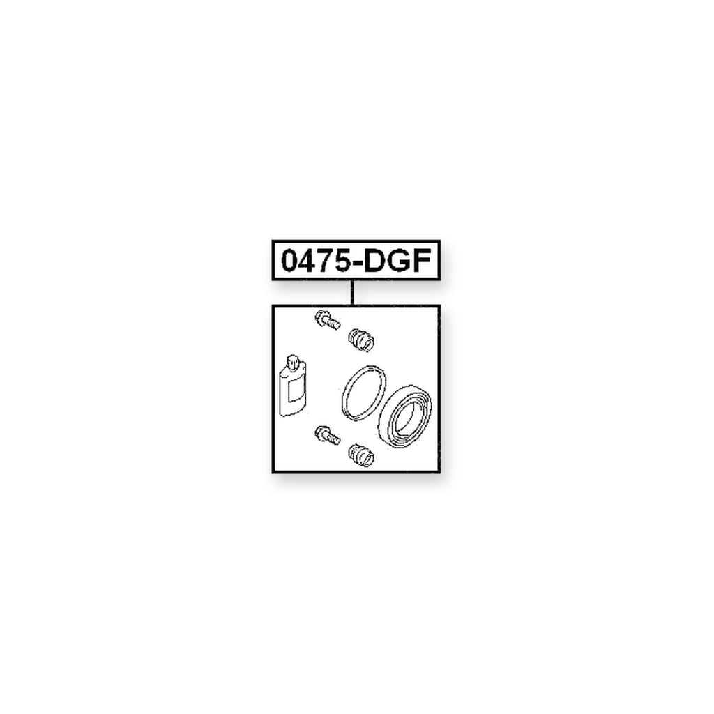 Mitsubishi Carisma DA1-6A Front Brake Caliper Repair Kit (Set For One Side)