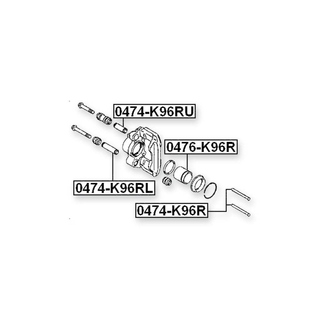 Mitsubishi Challenger Rear Caliper Piston D42.8