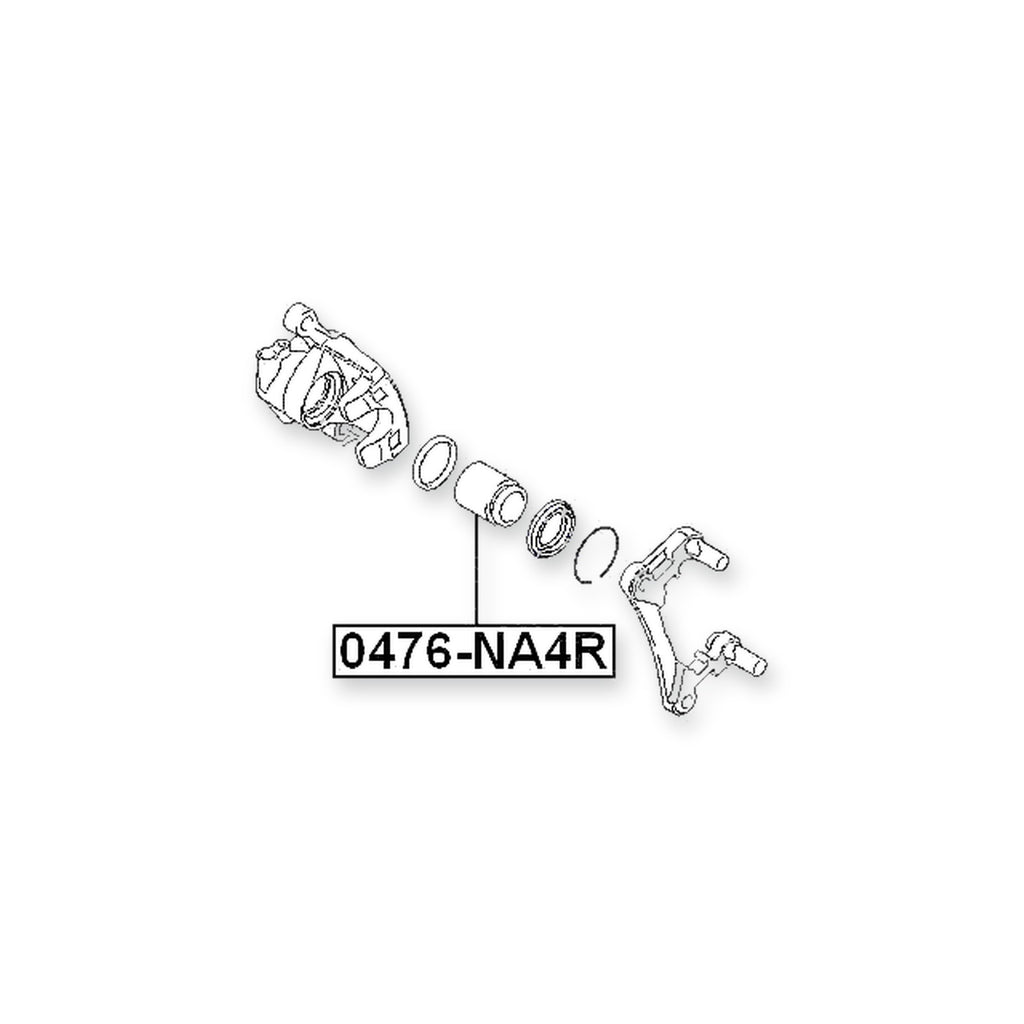 Toyota Avalon GSX30 Rear Caliper Piston D38 & More