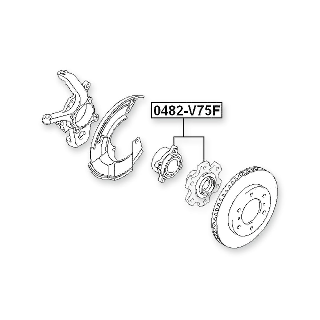 Mitsubishi Montero Front Wheel Hub