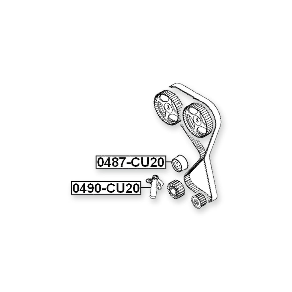 Mitsubishi Airtrek Timing Belt Tensioner Pulley & More
