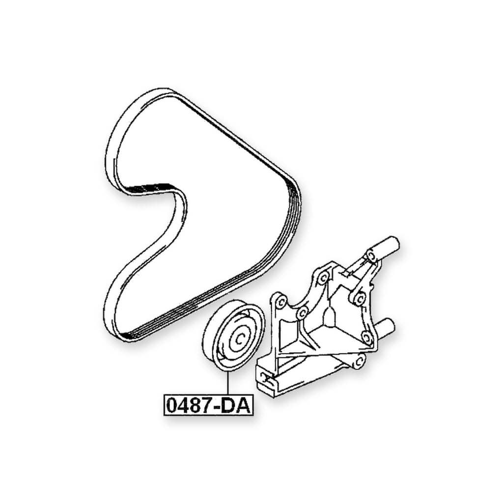 Mitsubishi 3000GT Tension Pulley & More