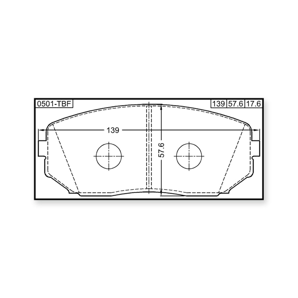 Ford Edge Front Pad Kit, Disc Brake & More