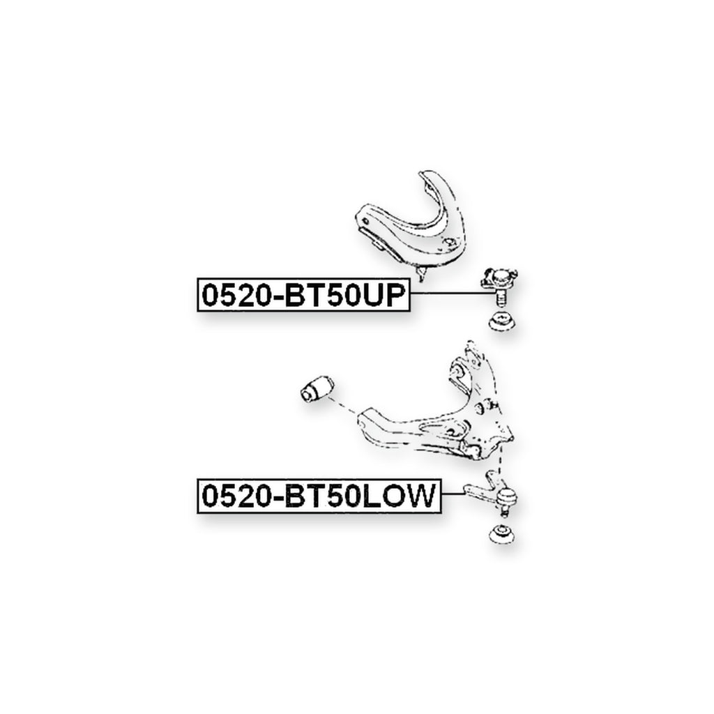 Mazda BT-50 Front Lower Ball Joint Arm