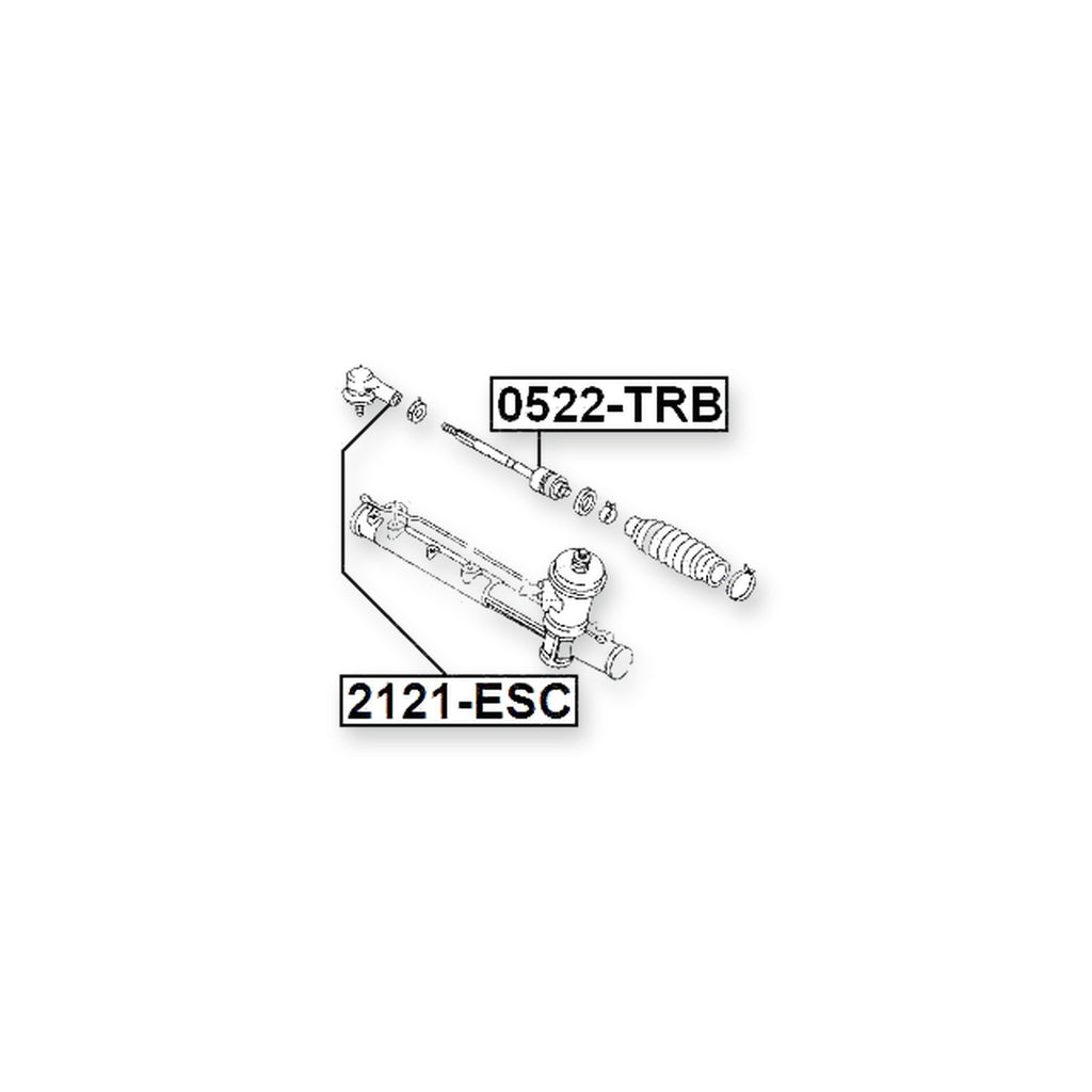 Ford Escape Front Steering Tie Rod