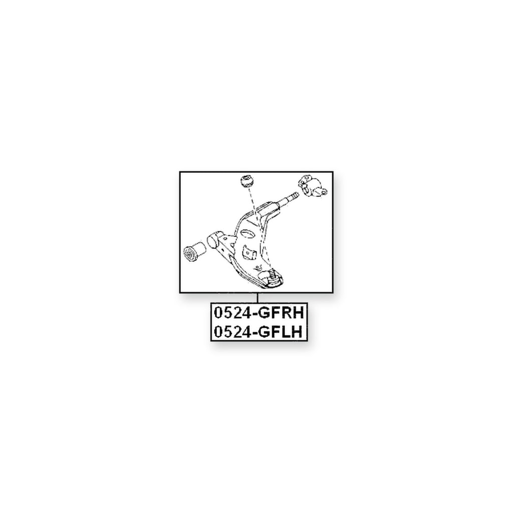 Mazda 626 Gf Front Left Control Arm