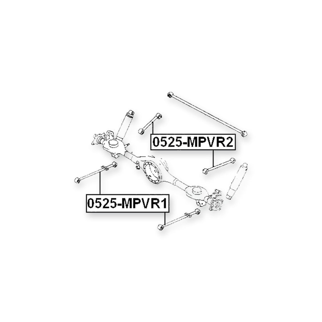 Mazda Mpv Lv Rear Upper Trailing Rod