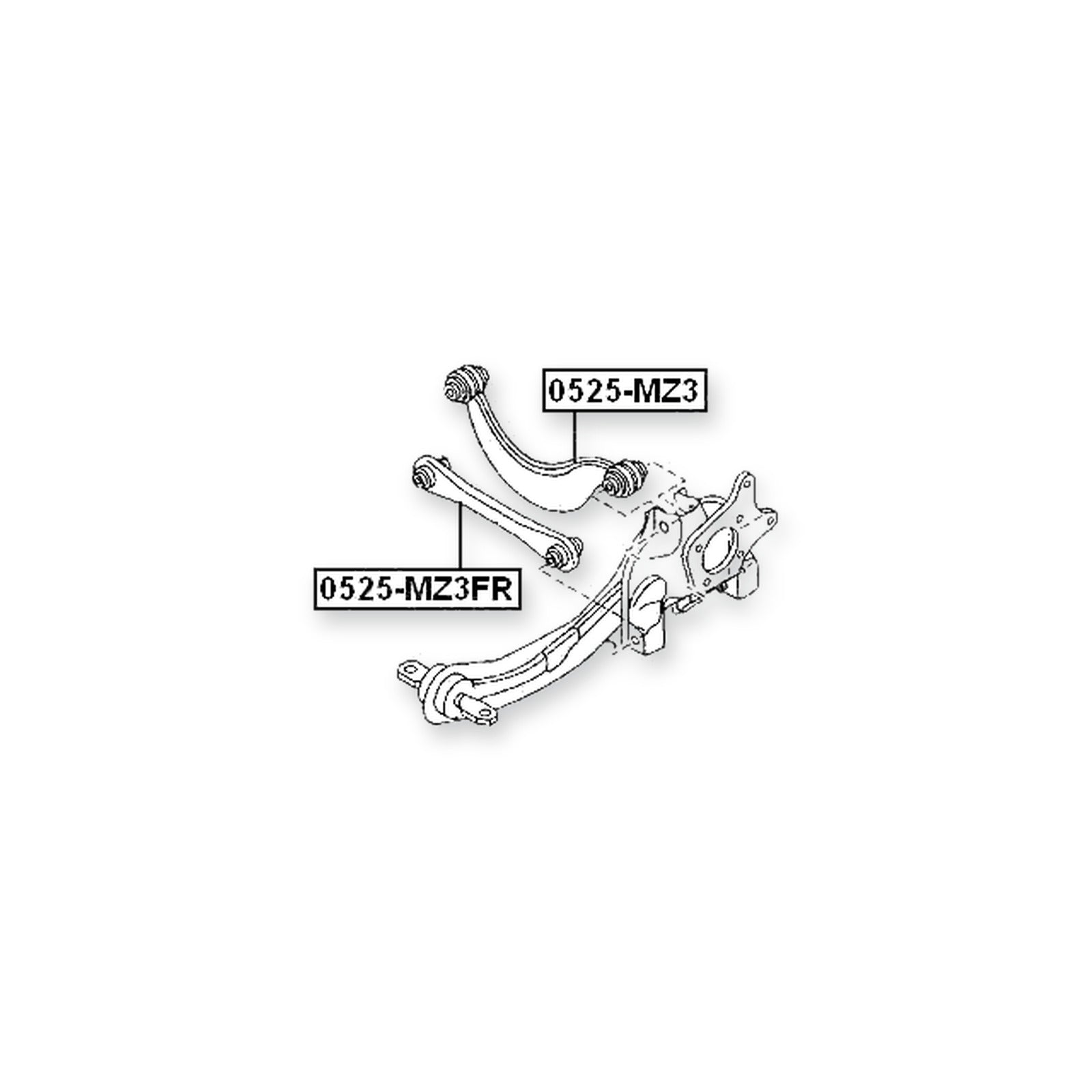 Ford C-Max Rear Upper Transverse Link & More