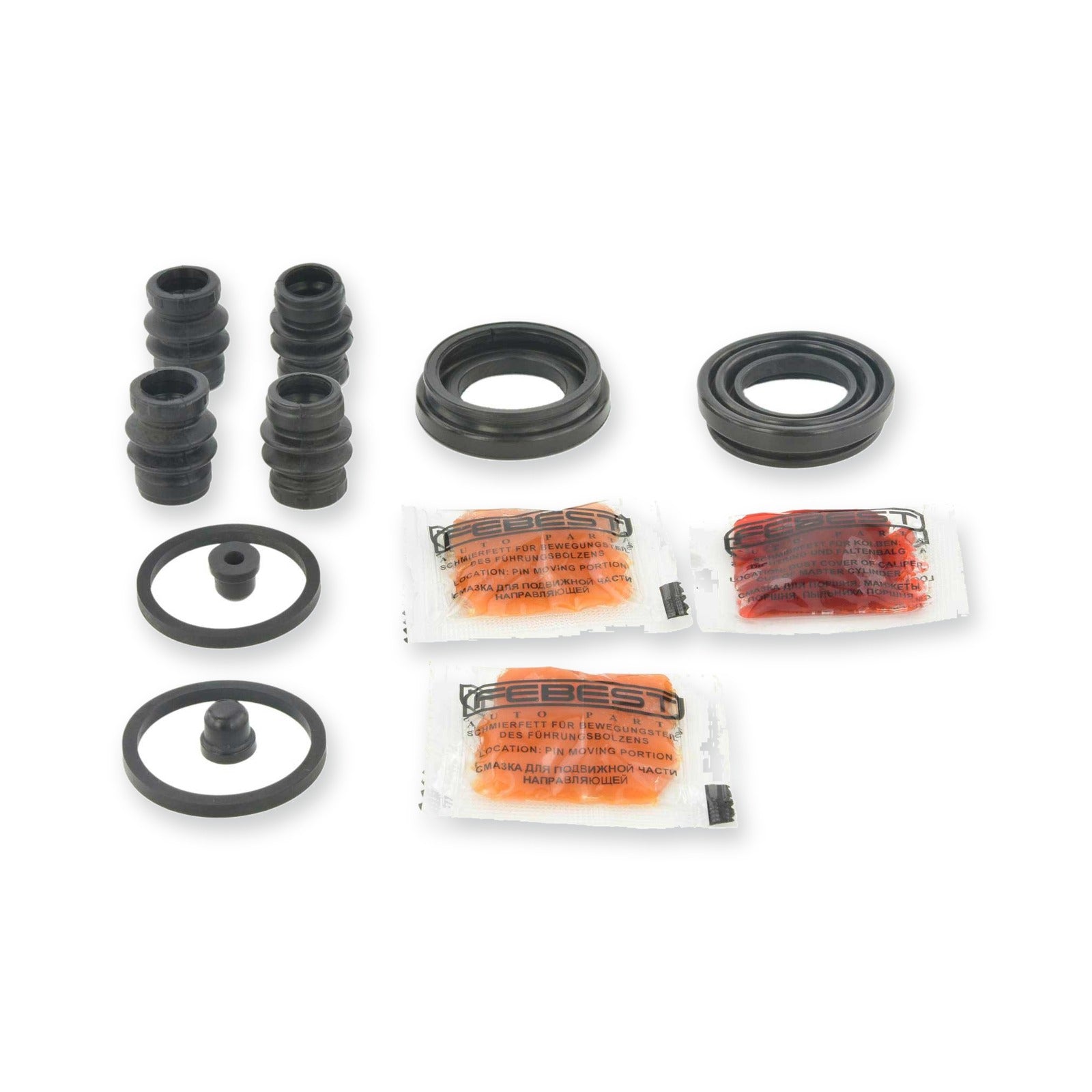 Mazda 6 Ultra Rear Brake Caliper Repair Kit (Set For Two Sides)