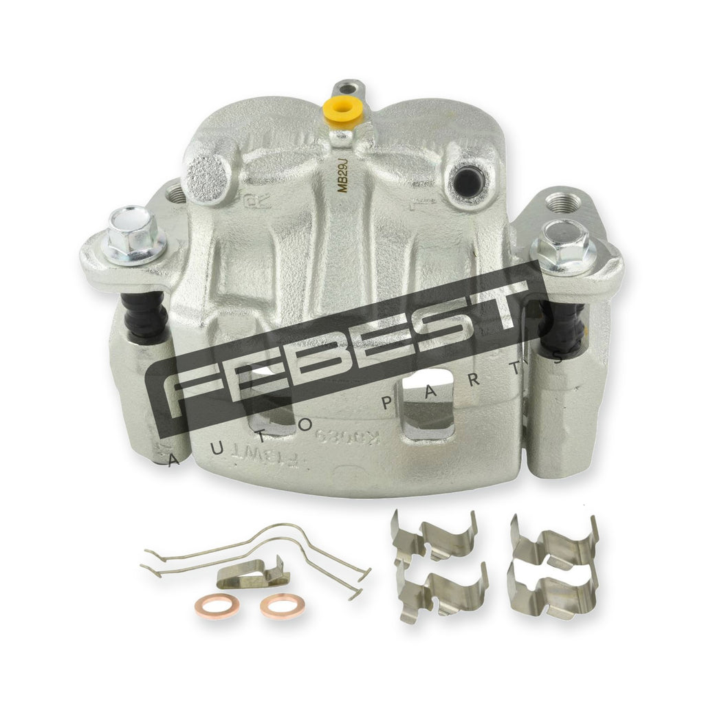 Mazda CX-9 Front Left Brake Caliper Assembly (With Bracket)