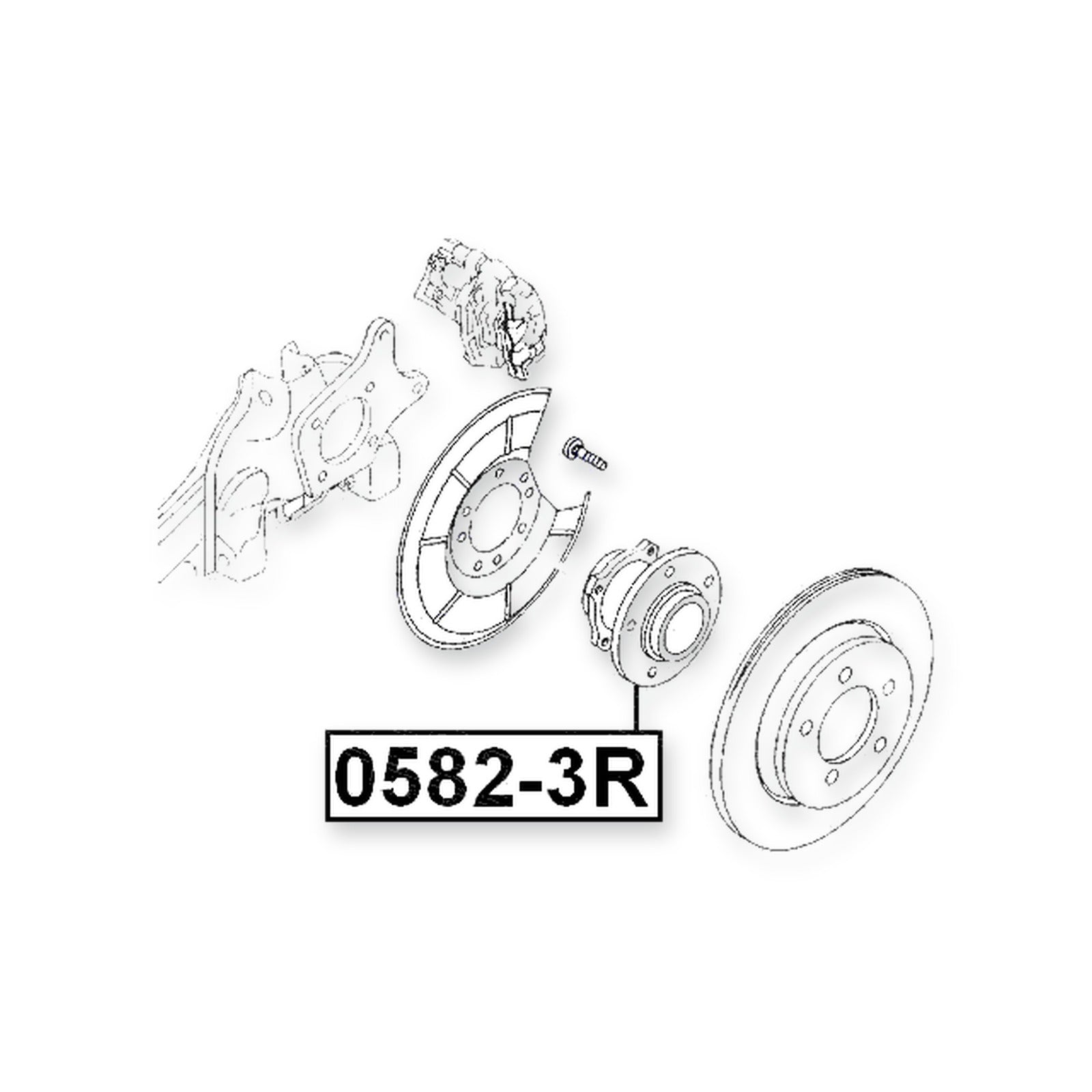 Nissan Lafesta B35 Rear Wheel Hub