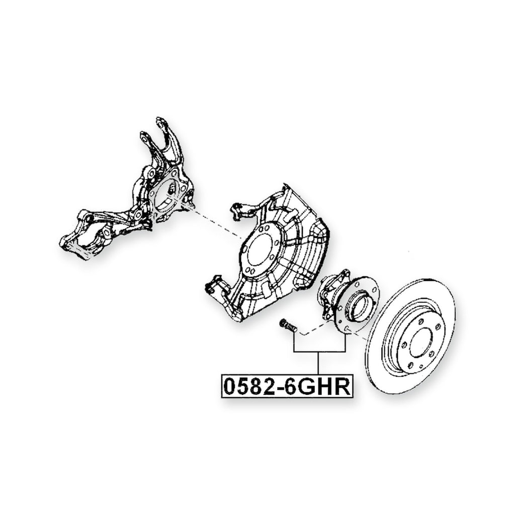 Mazda 6 Ultra Rear Wheel Hub