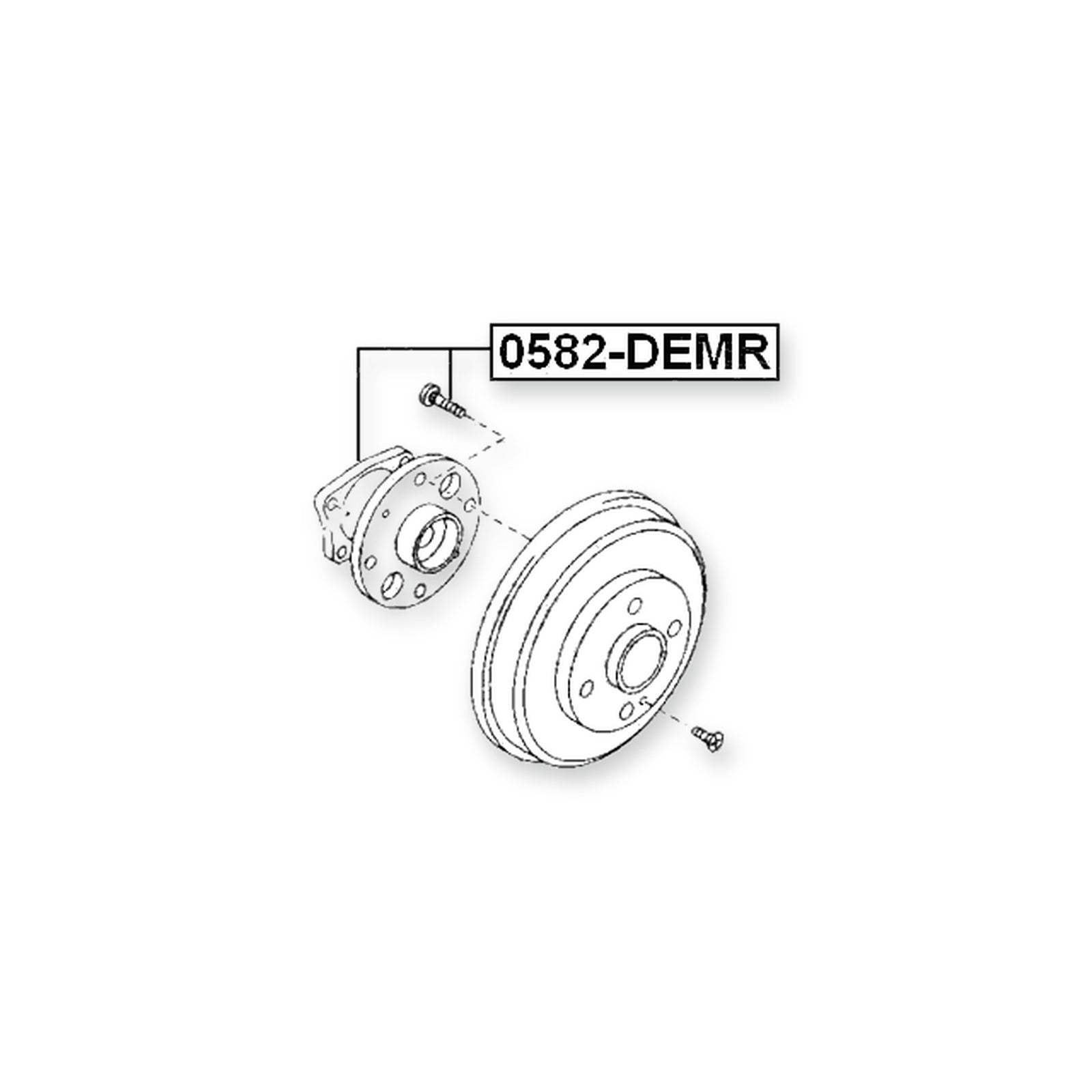 Mazda Demio Rear Wheel Hub