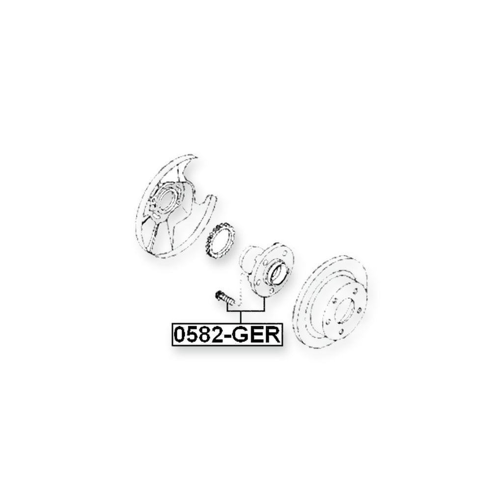 Mazda 626 Ge Rear Wheel Hub