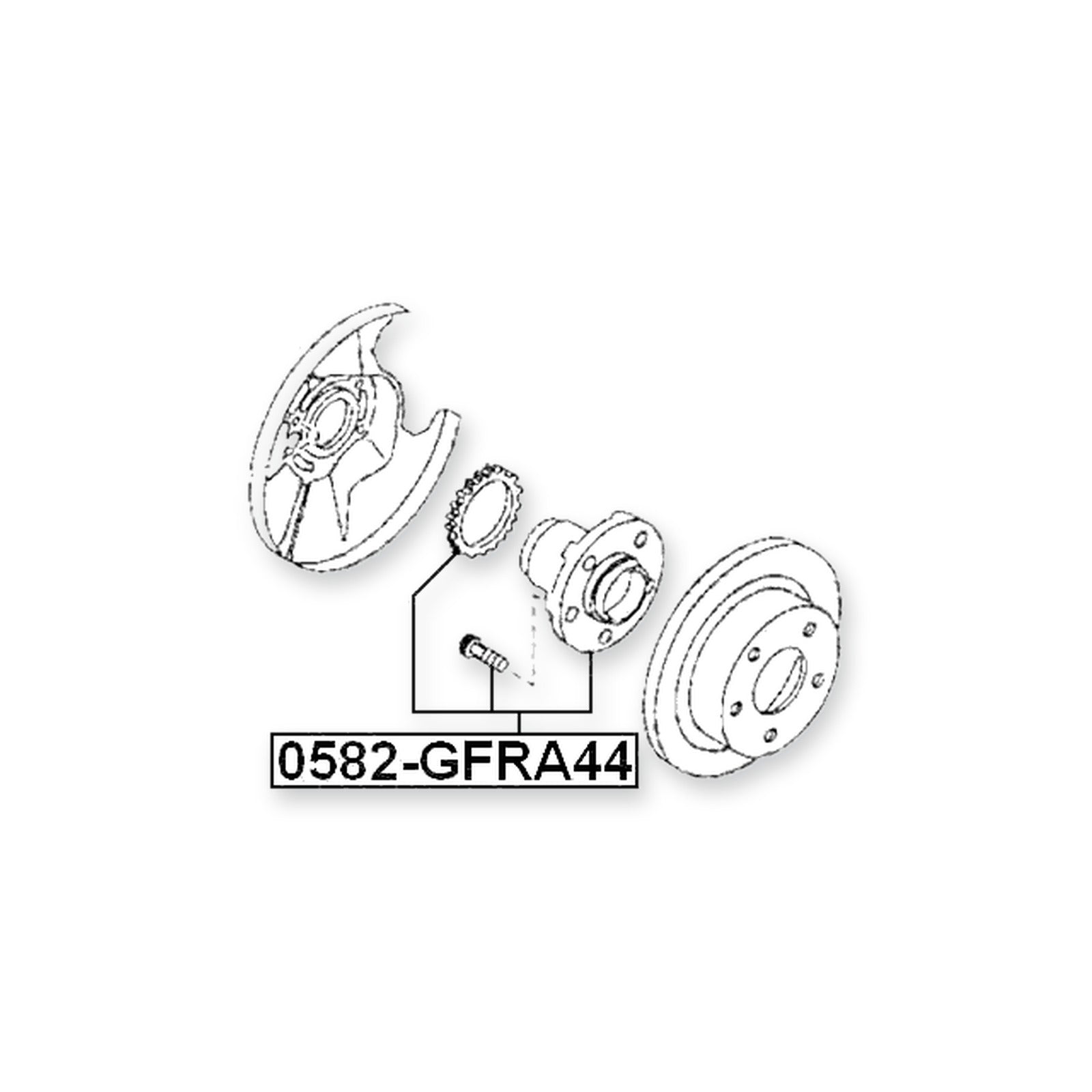 Mazda 626 Ge Rear Wheel Hub