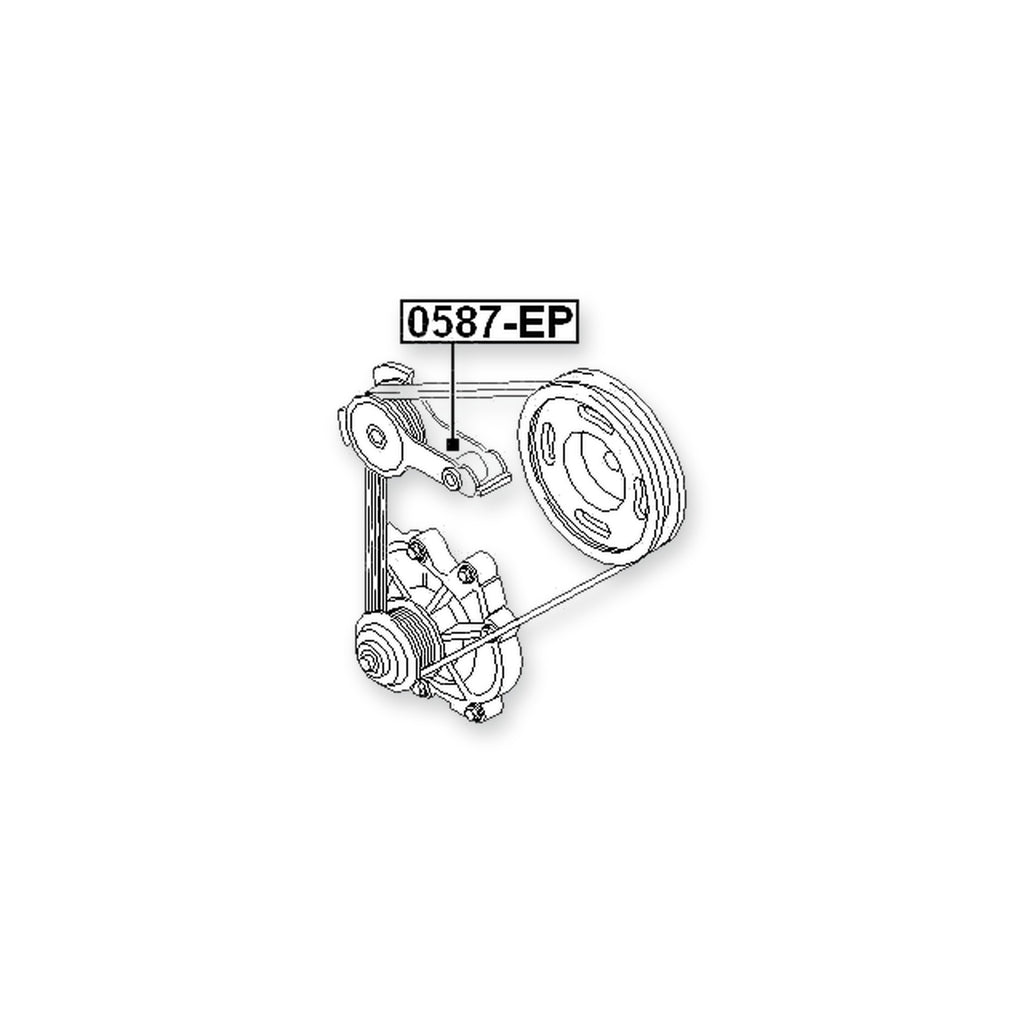 Mazda Escape Tension Pulley