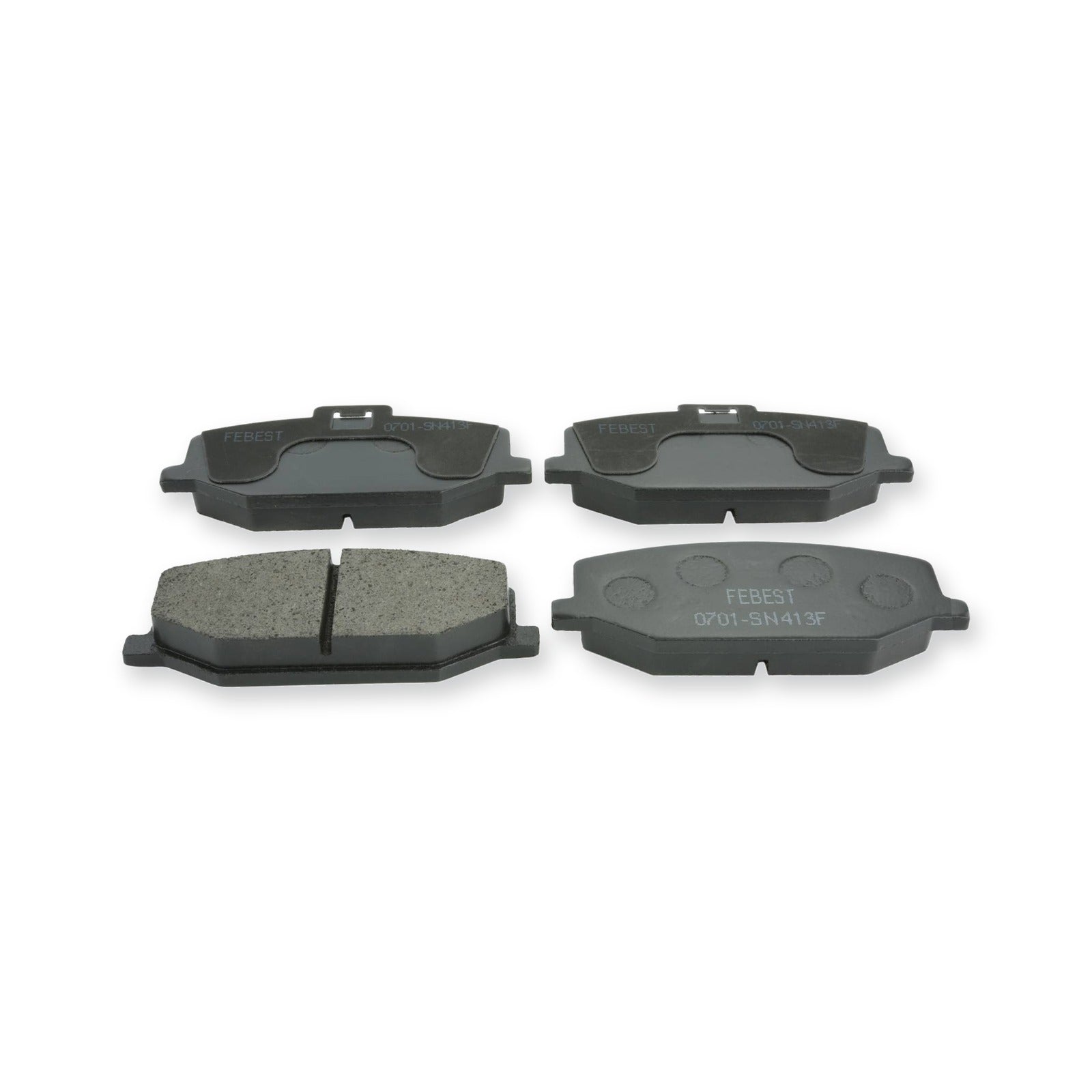 Front Pad Kit, Disc Brake - (With Anti Squeal Shim)