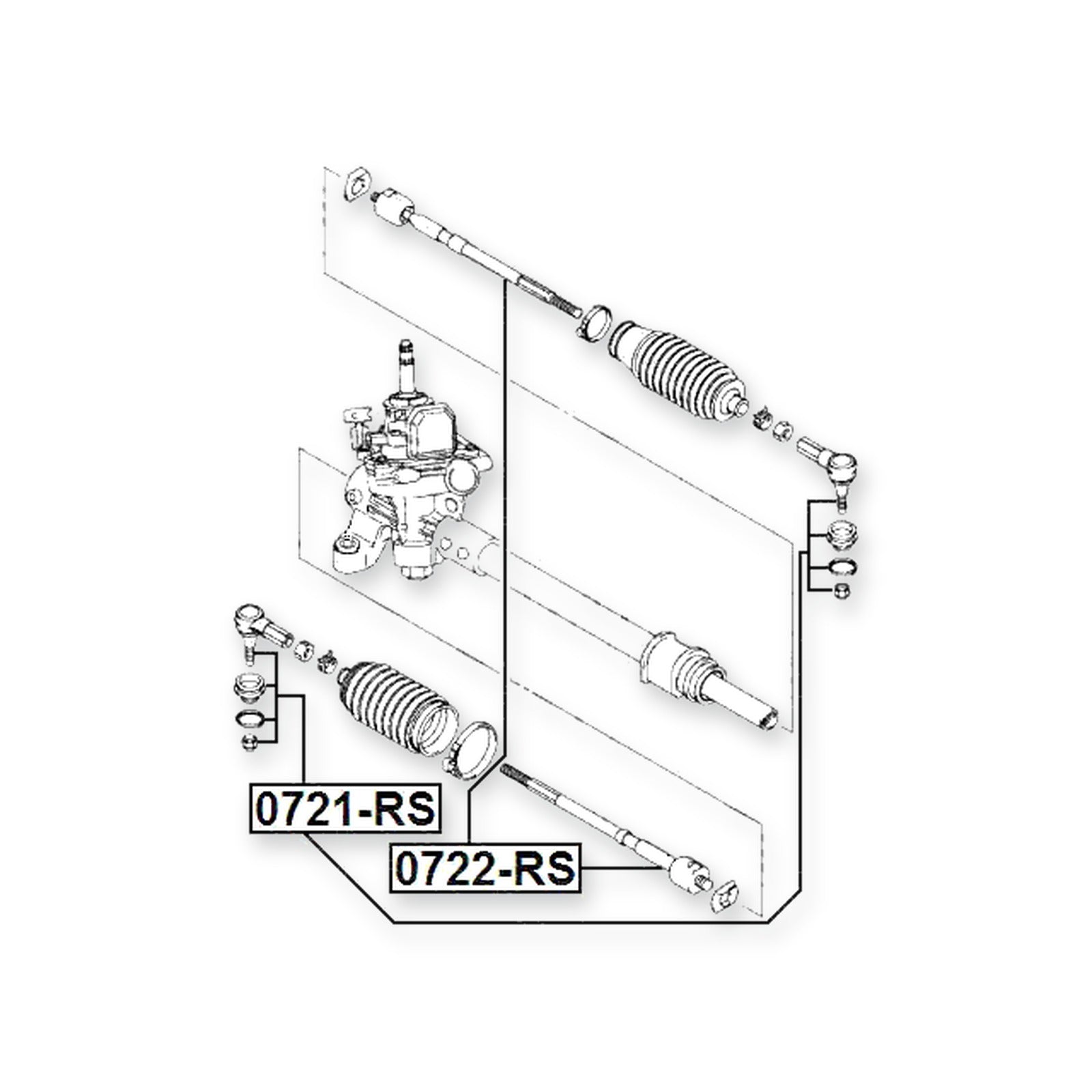 Suzuki Splash Front Steering Tie Rod 2008-2015