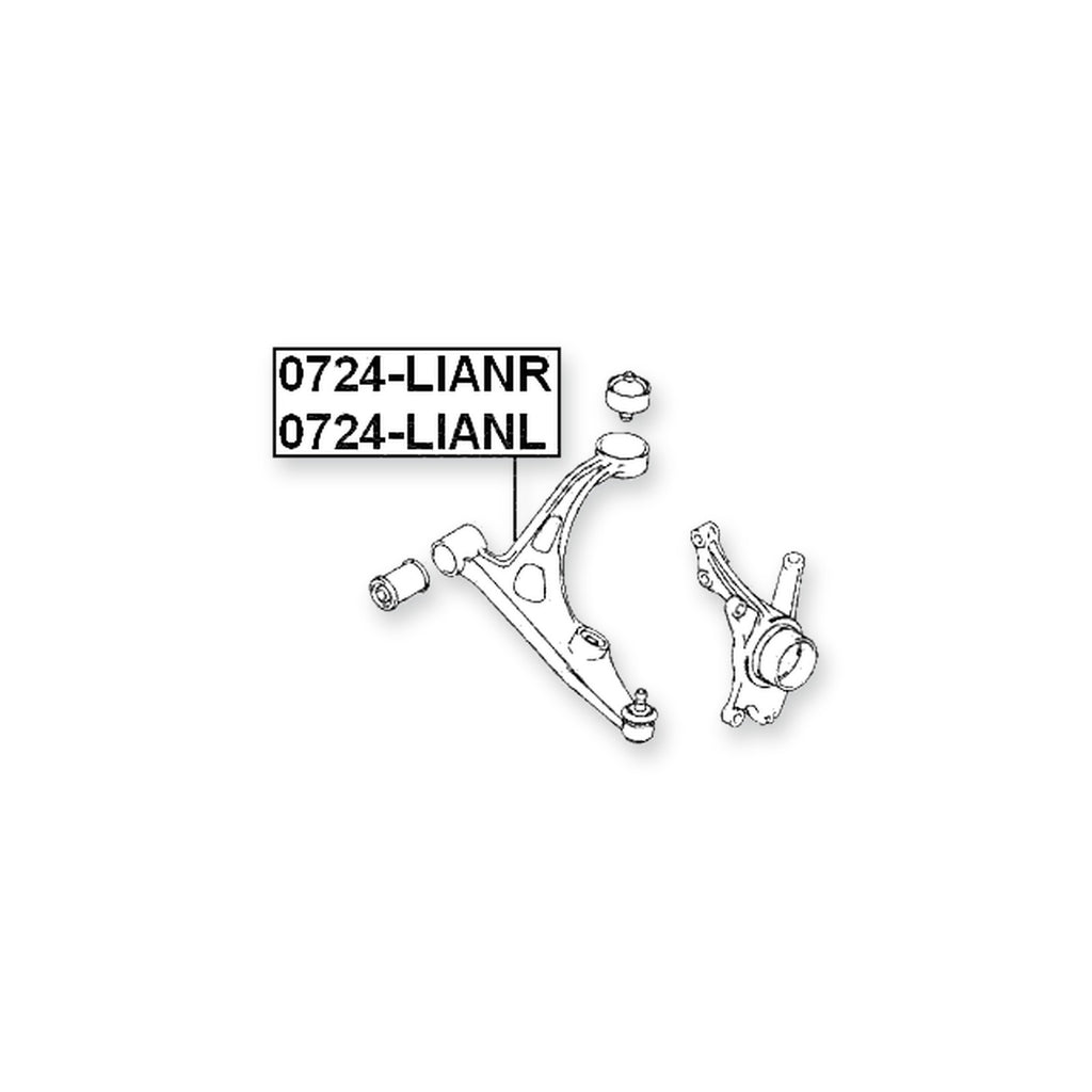 Suzuki Aerio Front Right Control Arm 2006-on