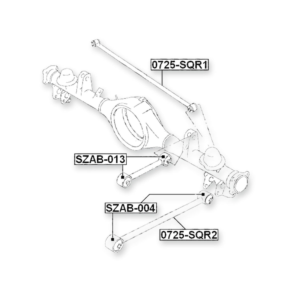 Suzuki Escudo SQ416L Rear Transverse Link 1998-2006