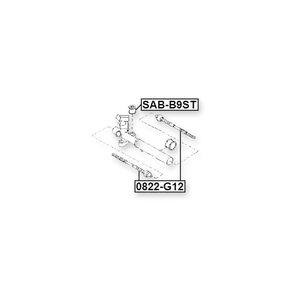 Subaru Exiga Y10 Front Steering Tie Rod