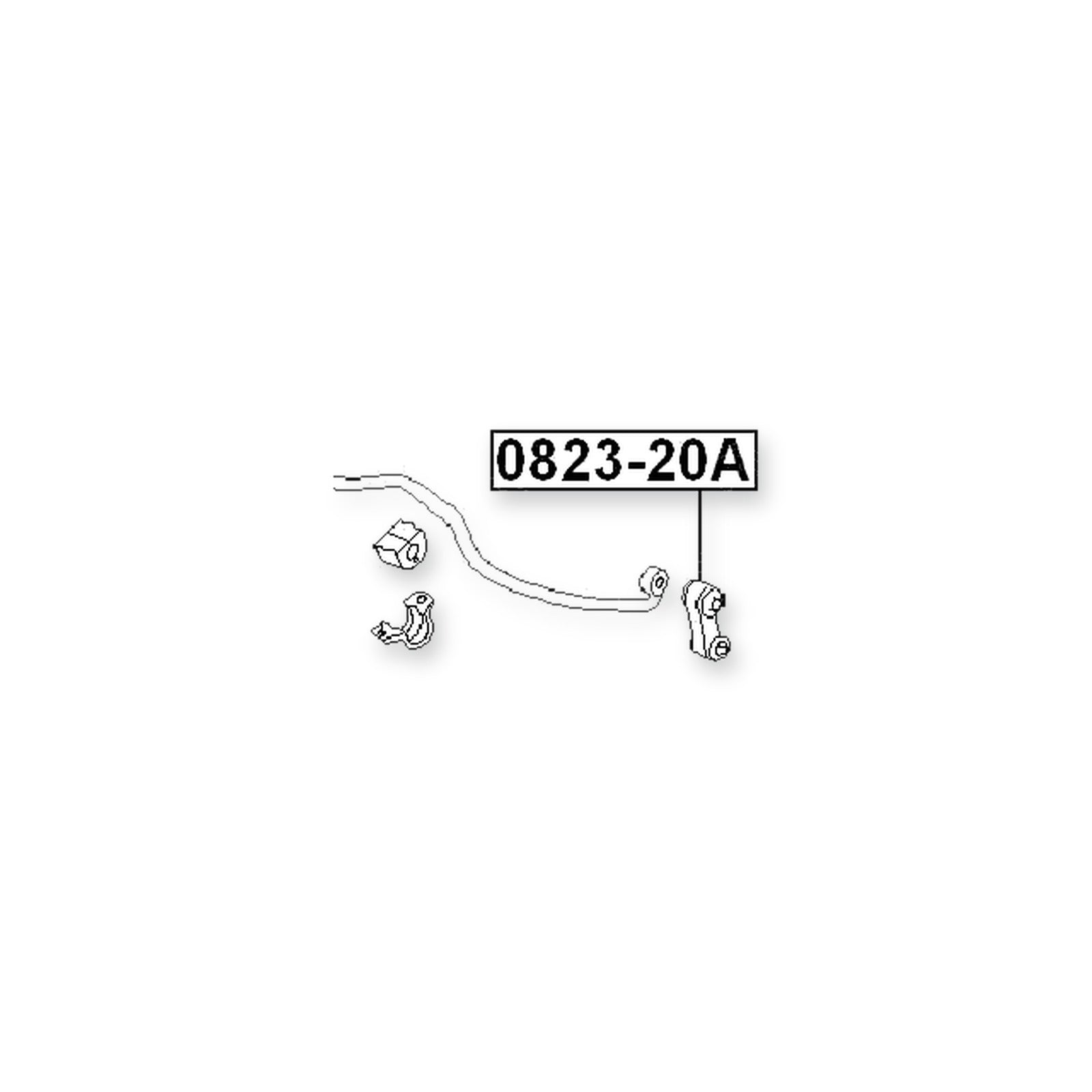 Subaru Domingo D11 Front Sway Bar Link