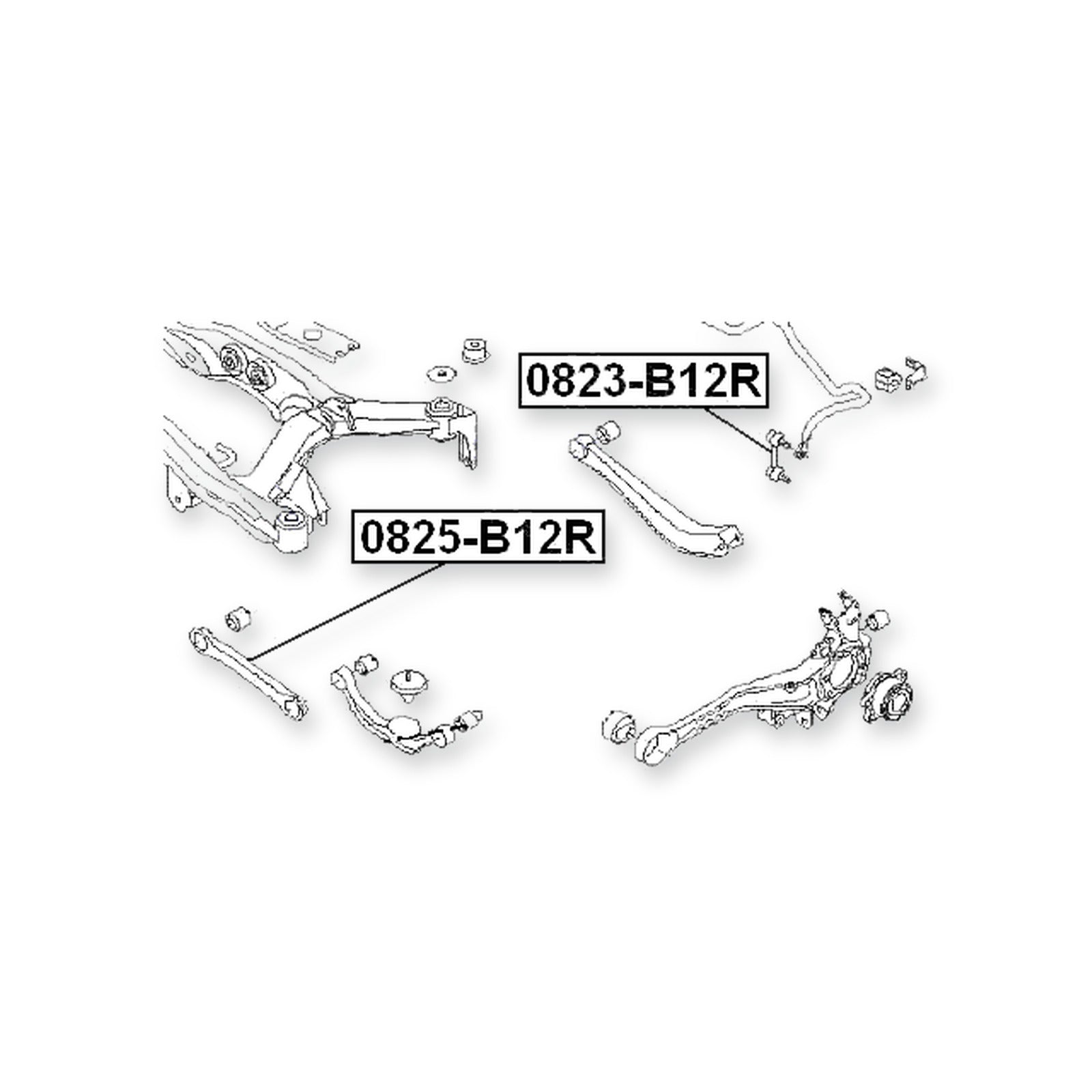 Subaru Legacy B12 Rear Sway Bar Link