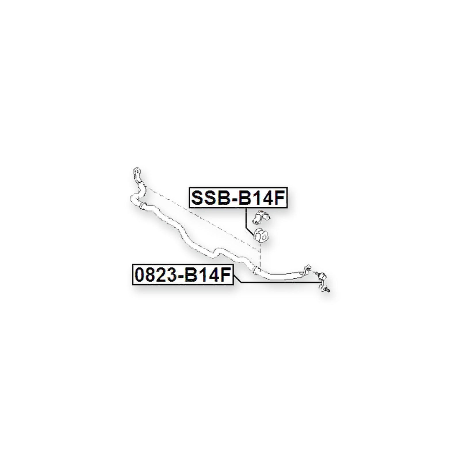 Subaru Legacy B14 Front Sway Bar Link
